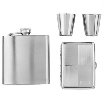 Set Plosca Angelo Crom 180 ML Set Plosca Angelo Crom 180 ML