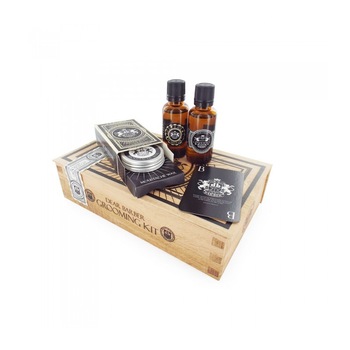 Set pentru barba si mustata Dear Barber Ulei de barba 30ml + Ceara de mustata 25ml + Apa de toaleta 30ml Set pentru barba si mustata Dear Barber Ulei de barba 30ml + Ceara de mustata 25ml + Apa de toaleta 30ml