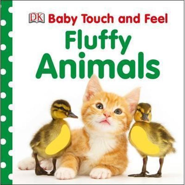 Baby touch and feel fluffy animals