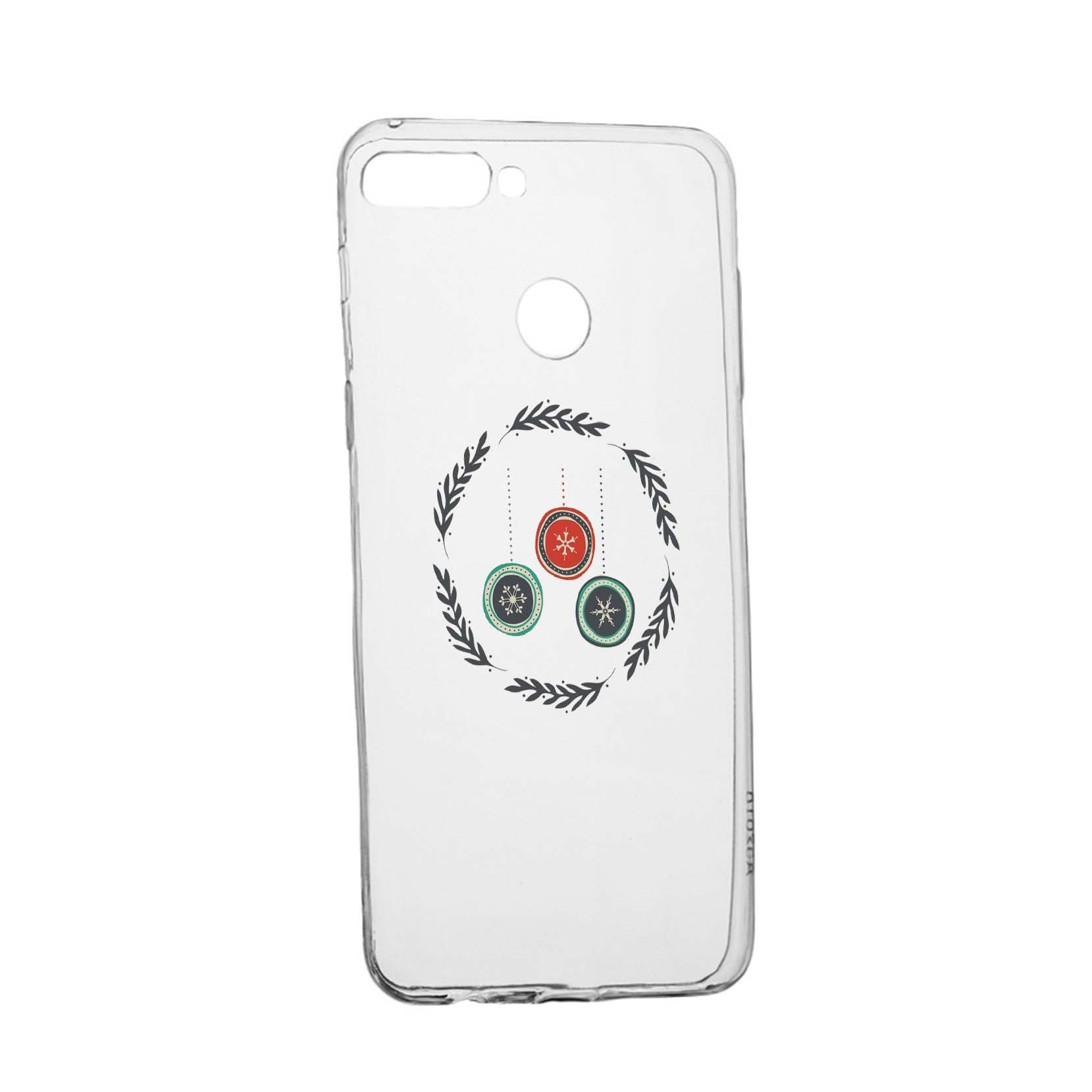 Husa de protectie Craciun, Christmas, pentru Huawei Y7 Prime 2018 / Y7 2018, rezistenta la uzura, anti-alunecare, din silicon Premium, 333