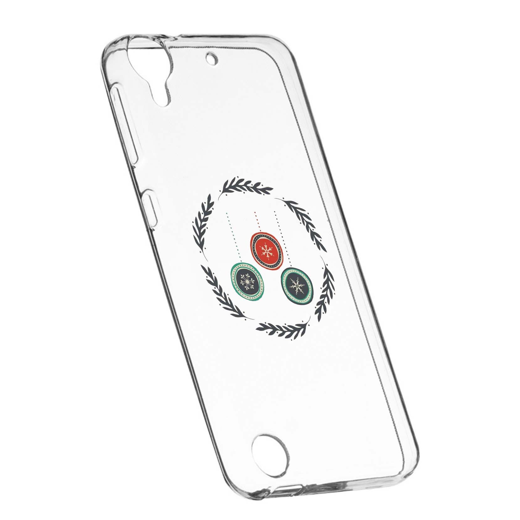 Husa de protectie Craciun, Christmas, pentru HTC Desire 825/10 Lifestyle, rezistenta la uzura, anti-alunecare, din silicon Premium, 333