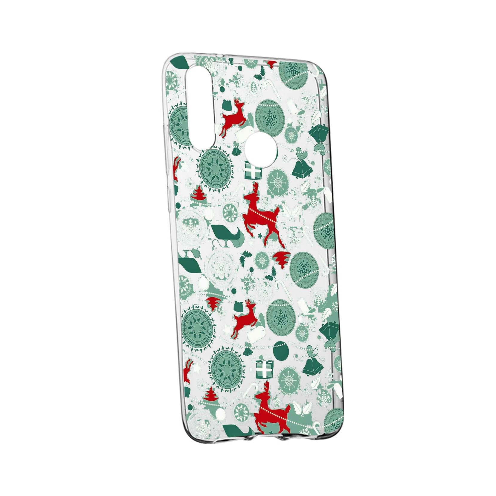Husa de protectie Craciun, Christmas, reindeer pentru Xiaomi Mi A2 Lite/ Redmi 6 Pro, rezistenta la uzura, anti-alunecare, din silicon Premium, 334