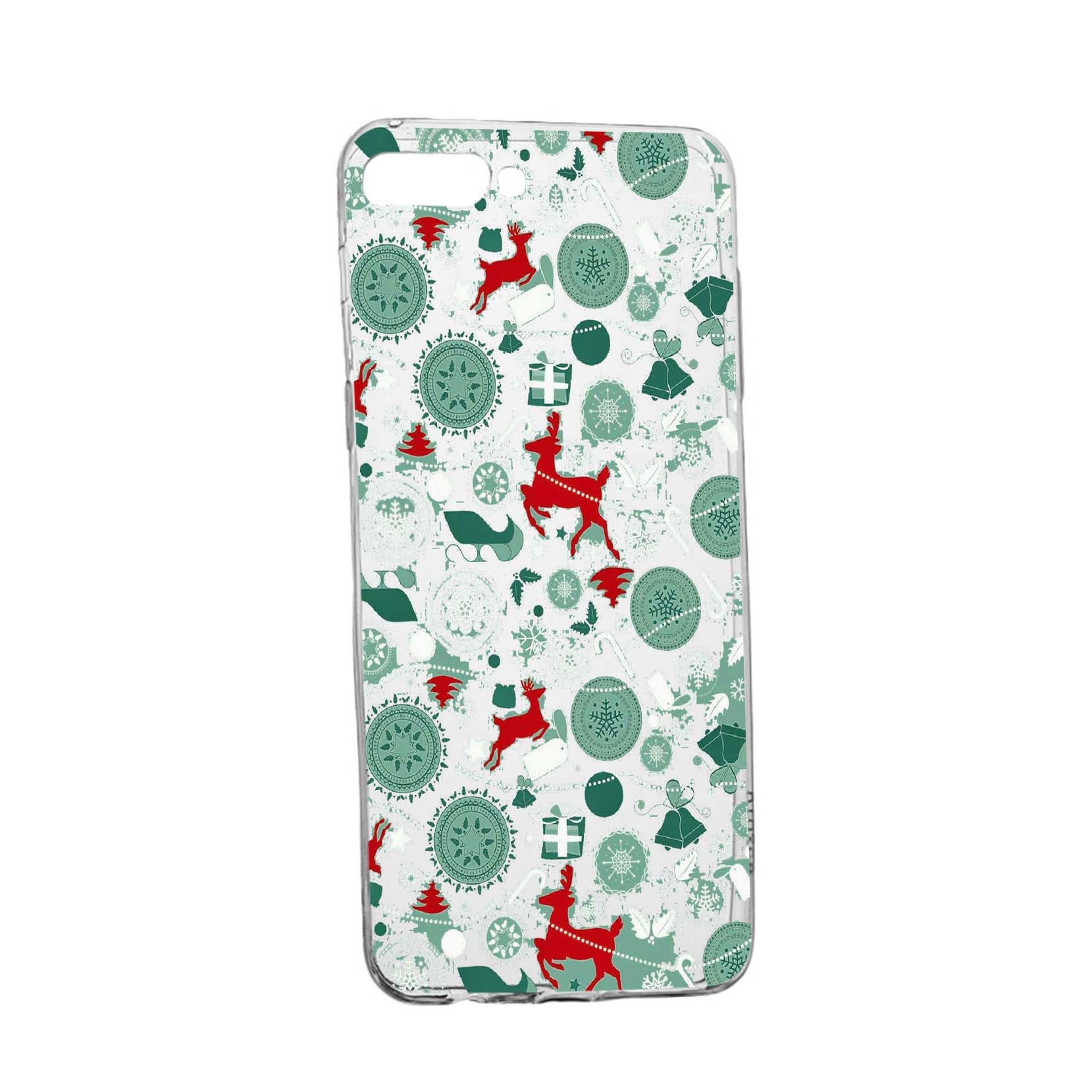 Husa de protectie Craciun, Christmas, reindeer pentru LG K9, rezistenta la uzura, anti-alunecare, din silicon Premium, 334