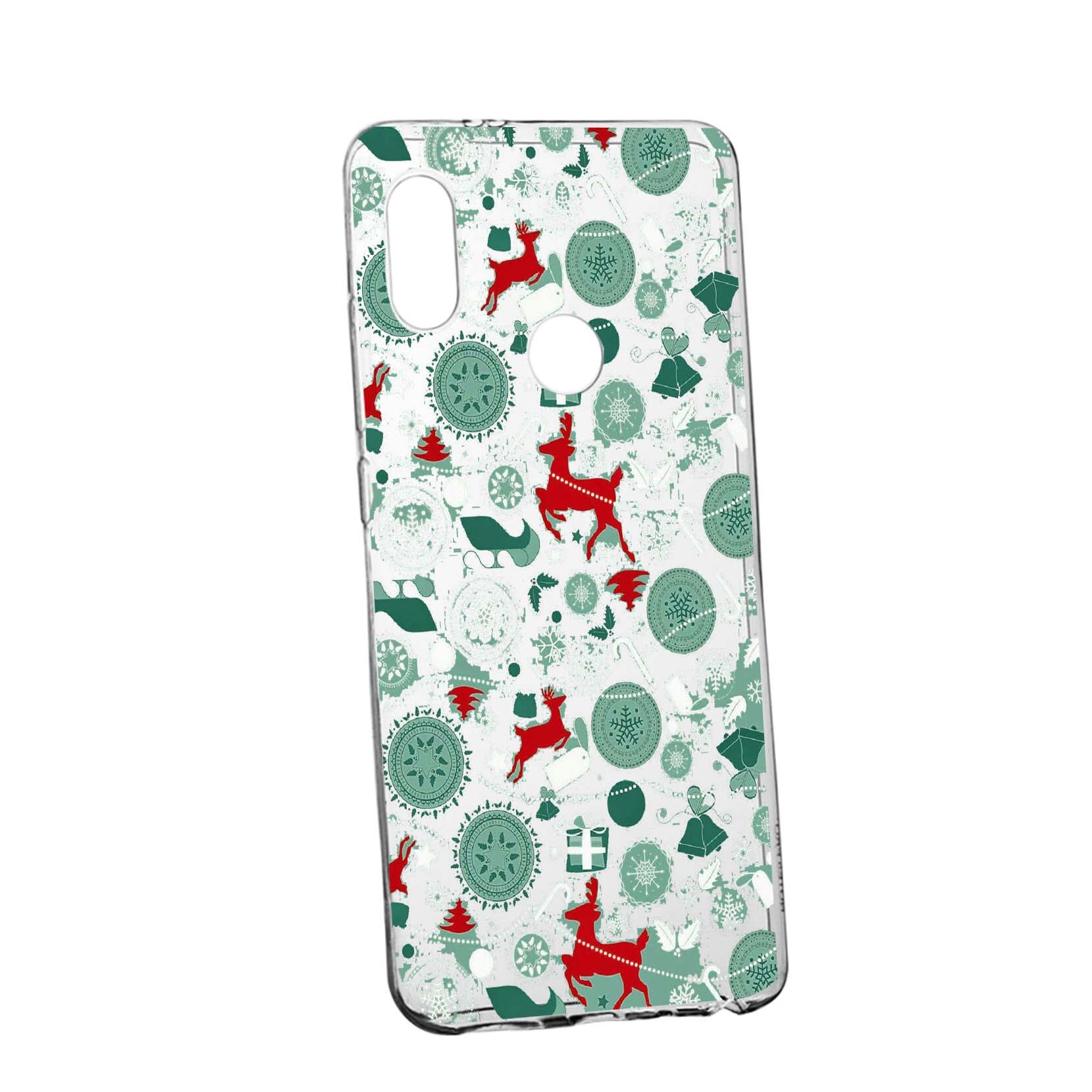 Husa de protectie Craciun, Christmas, reindeer pentru Huawei Nova 3, rezistenta la uzura, anti-alunecare, din silicon Premium, 334