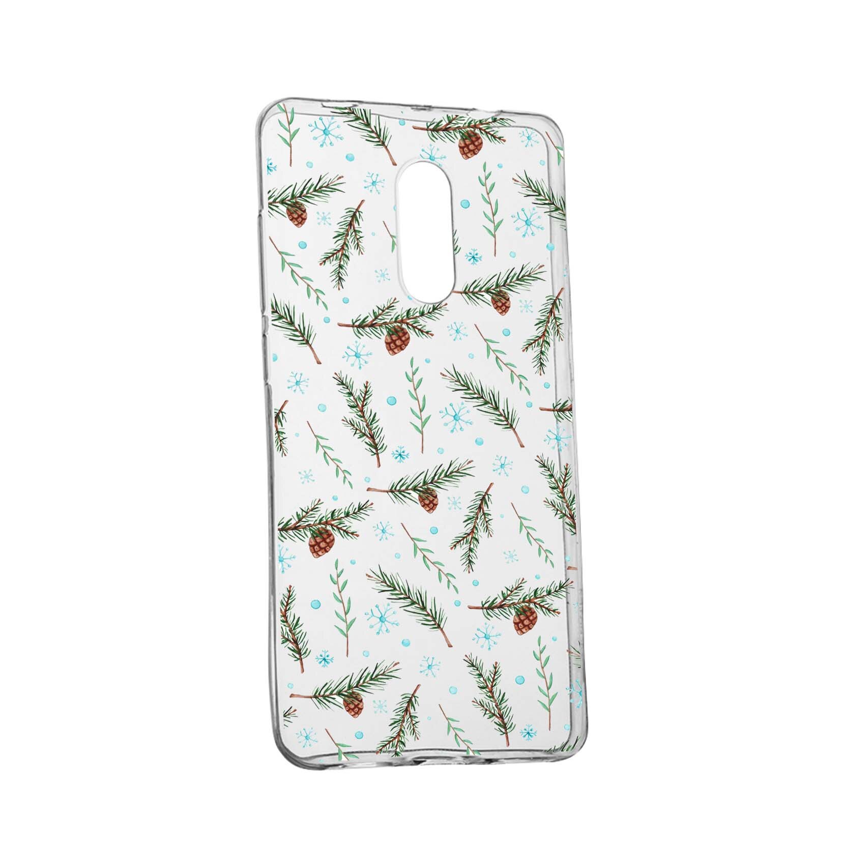 Husa de protectie Craciun, Christmas, pentru Xiaomi Note 4 / 4X, rezistenta la uzura, anti-alunecare, din silicon Premium, 335