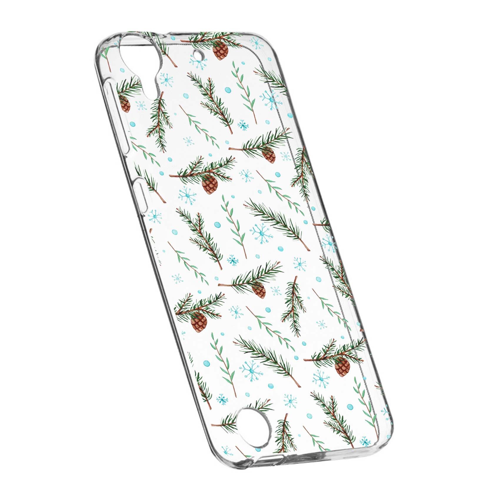 Husa de protectie Craciun, Christmas, pentru HTC Desire 825/10 Lifestyle, rezistenta la uzura, anti-alunecare, din silicon Premium, 335