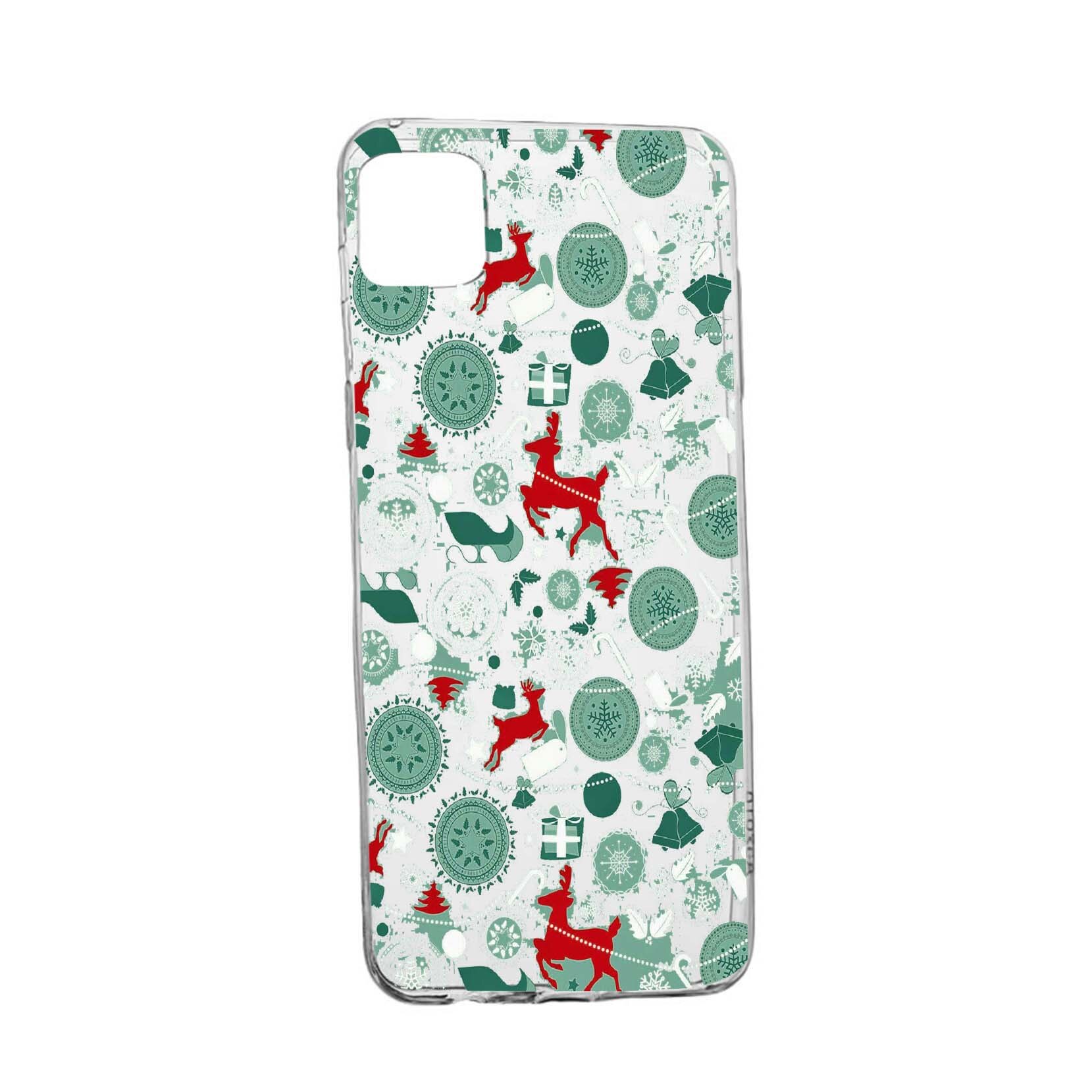 Husa de protectie Craciun, Christmas, reindeer pentru Apple iPhone 11 Pro, rezistenta la uzura, anti-alunecare, din silicon Premium, 334