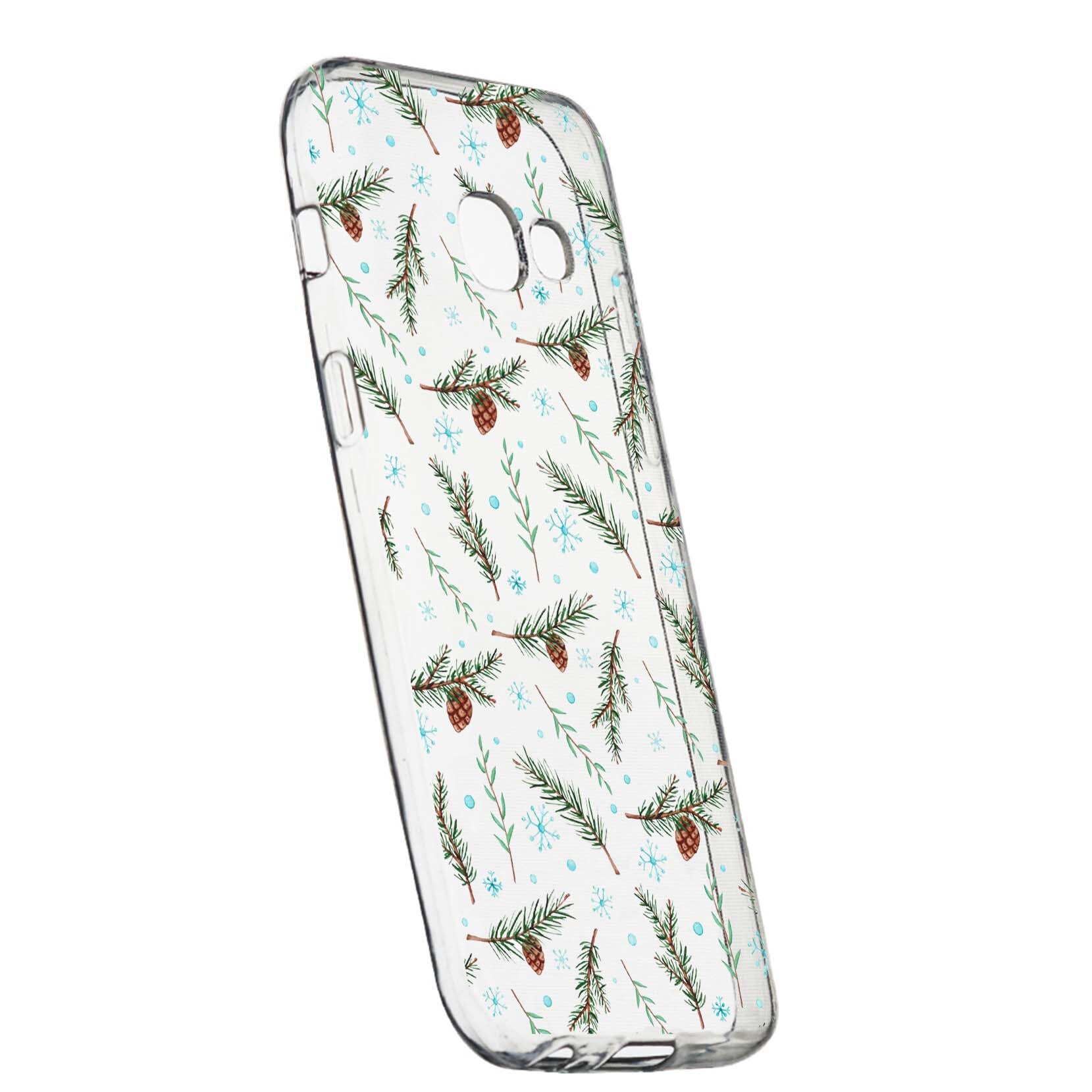 Husa de protectie Craciun, Christmas, pentru Samsung Galaxy Xcover 4, rezistenta la uzura, anti-alunecare, din silicon Premium, 335