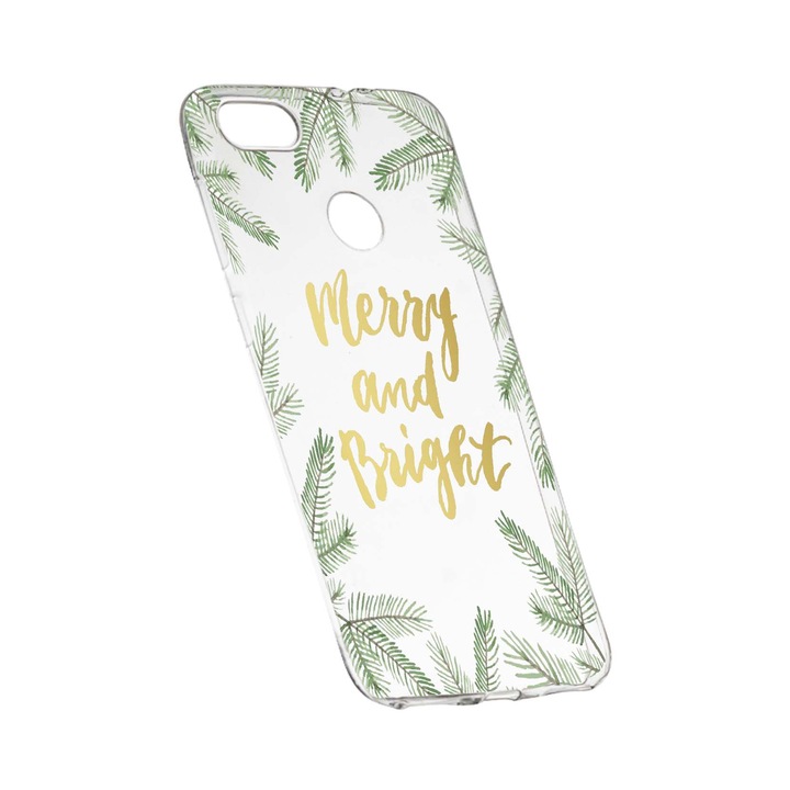 Коледен защитен калъф за HTC Desire 12 Plus, износоустойчив, противоплъзгащ, премиум силикон, 336