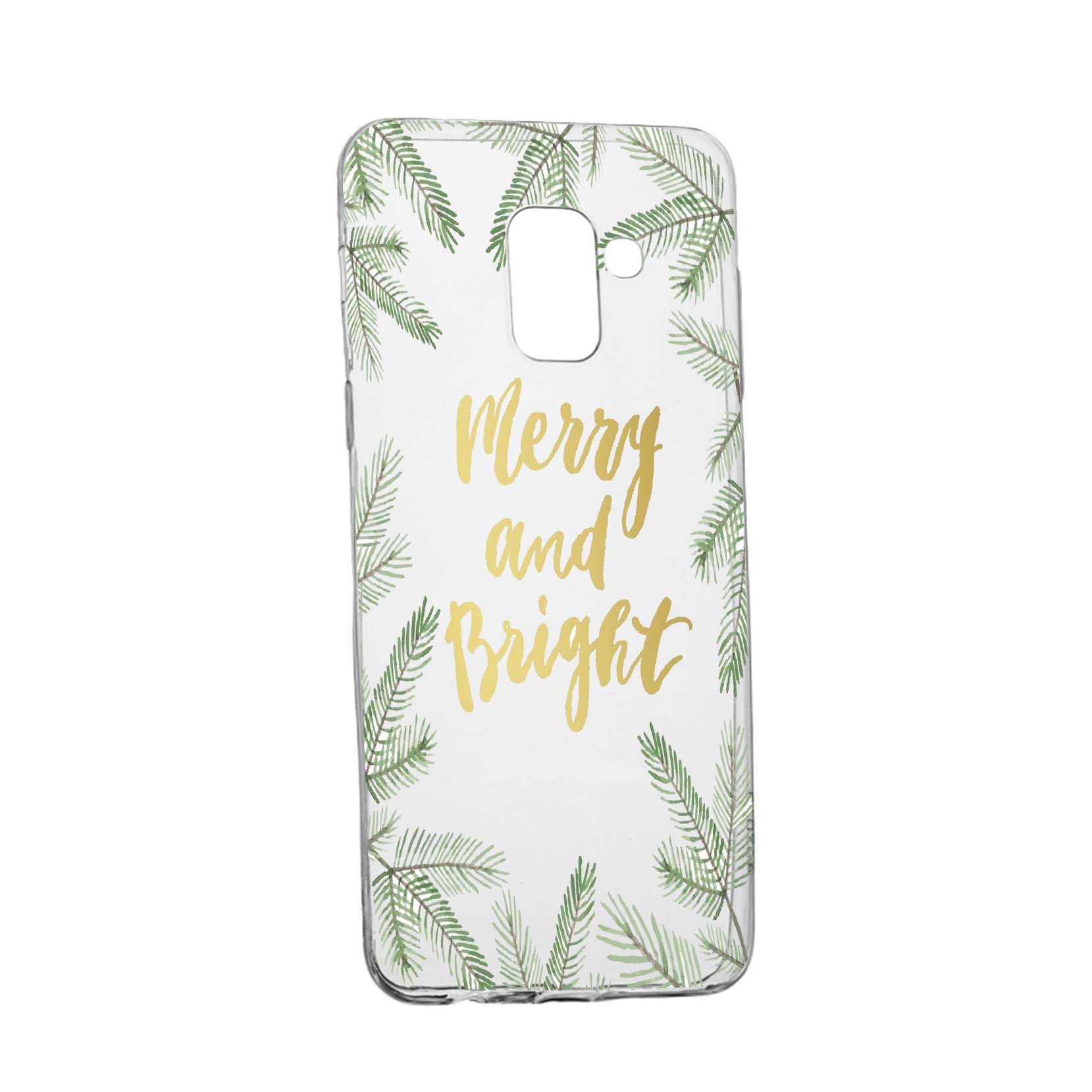 Husa de protectie Craciun, Christmas, pentru Samsung Galaxy Galaxy A6 Plus / J8 2018, rezistenta la uzura, anti-alunecare, din silicon Premium, 336