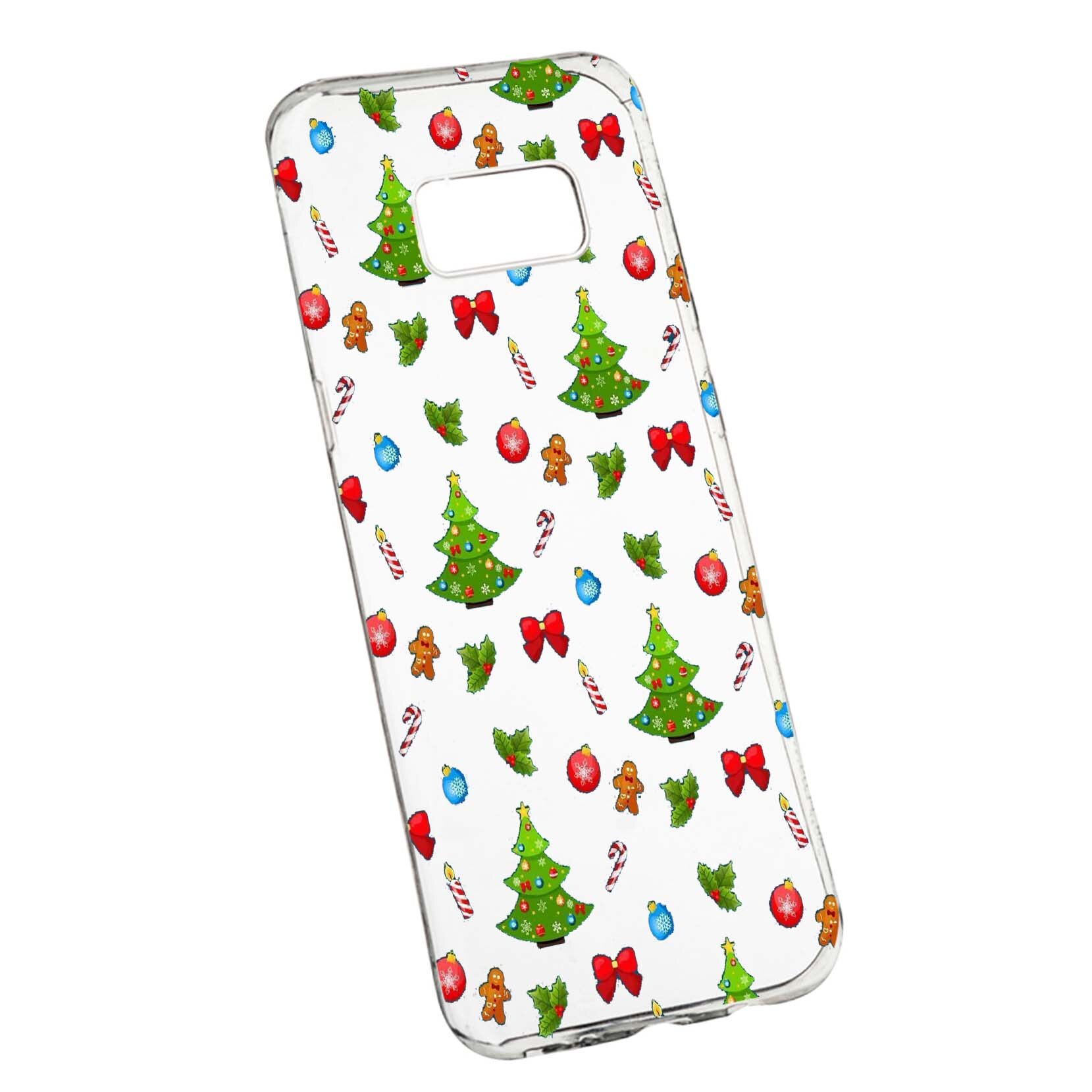 Husa de protectie Craciun, Christmas, pentru Samsung Galaxy S8 Plus, rezistenta la uzura, anti-alunecare, din silicon Premium, 337