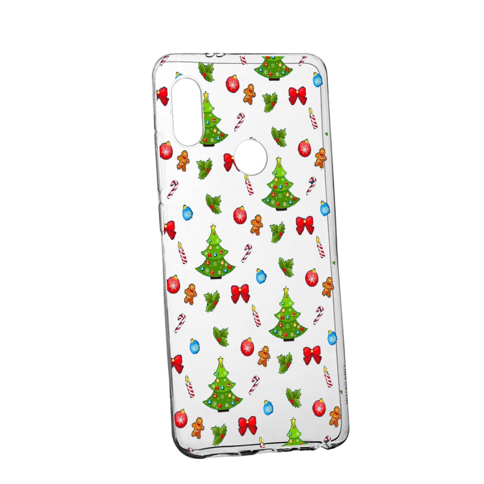 Husa de protectie Craciun, Christmas, pentru Huawei Nova 3, rezistenta la uzura, anti-alunecare, din silicon Premium, 337