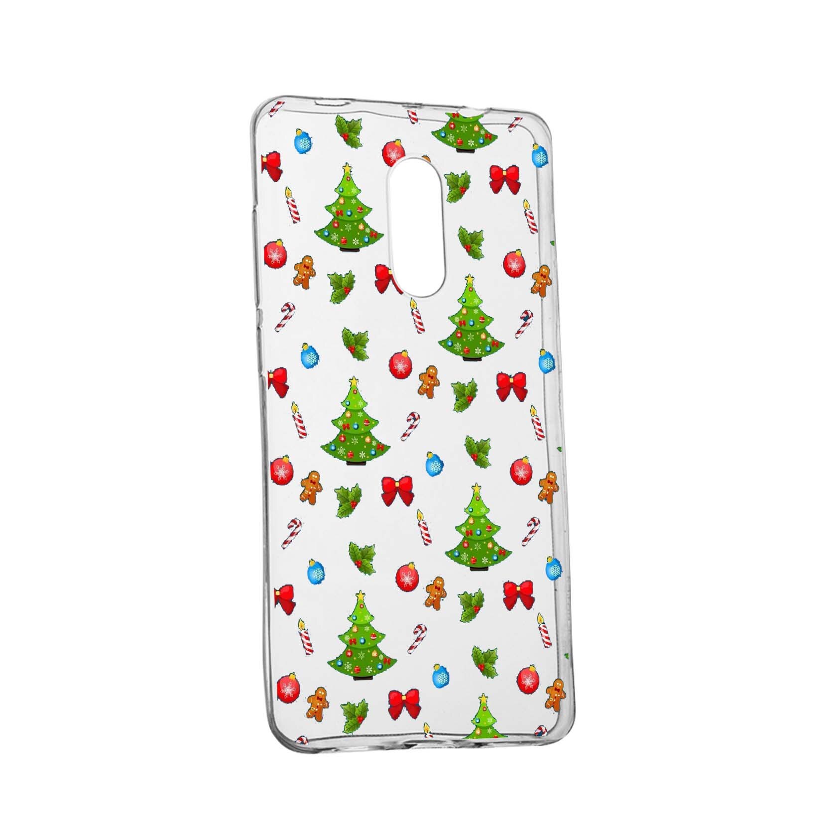 Husa de protectie Craciun, Christmas, pentru Xiaomi Note 4 / 4X, rezistenta la uzura, anti-alunecare, din silicon Premium, 337