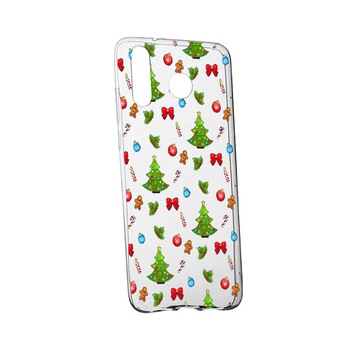 Husa de protectie Craciun, Christmas, pentru Samsung Galaxy A9 2018, rezistenta la uzura, anti-alunecare, din silicon Premium, 337 Husa de protectie Craciun, Christmas, pentru Samsung Galaxy A9 2018, rezistenta la uzura, anti-alunecare, din silicon Premium, 337