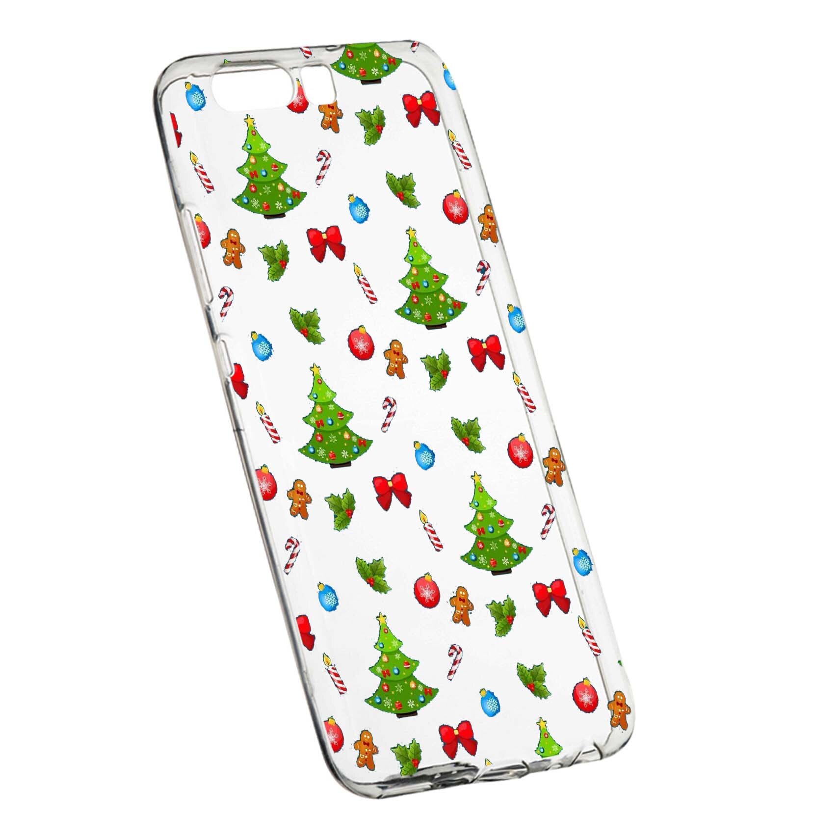 Husa de protectie Craciun, Christmas, pentru Huawei Honor 10, rezistenta la uzura, anti-alunecare, din silicon Premium, 337