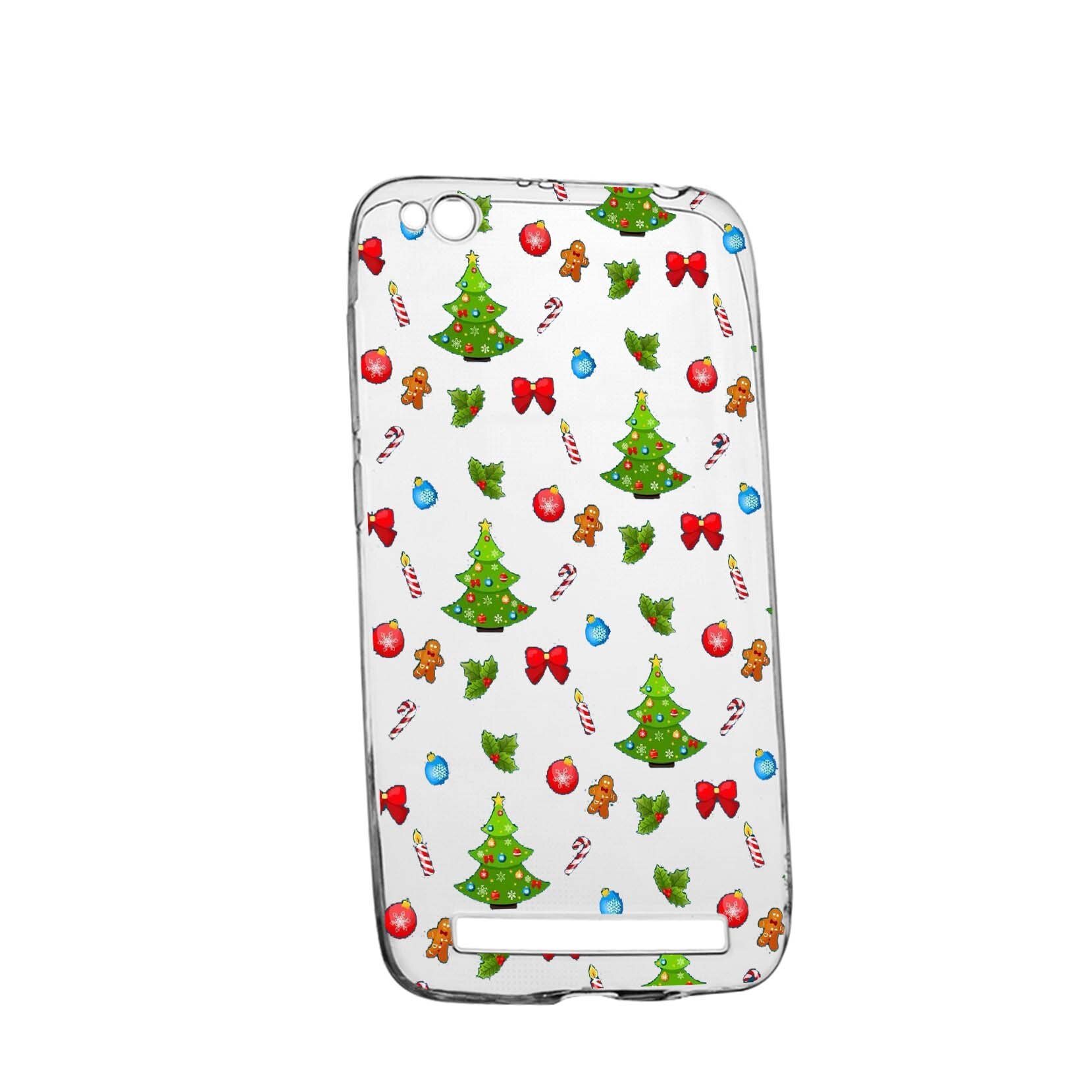 Husa de protectie Craciun, Christmas, pentru Xiaomi Redmi 4A, rezistenta la uzura, anti-alunecare, din silicon Premium, 337