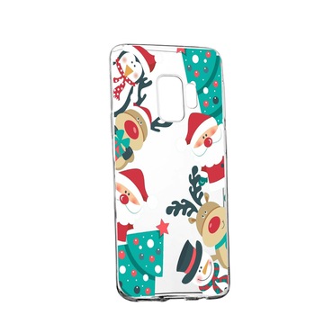Husa de protectie Craciun, Christmas, pentru Samsung Galaxy S9 Plus, rezistenta la uzura, anti-alunecare, din silicon Premium, 338 Husa de protectie Craciun, Christmas, pentru Samsung Galaxy S9 Plus, rezistenta la uzura, anti-alunecare, din silicon Premium, 338