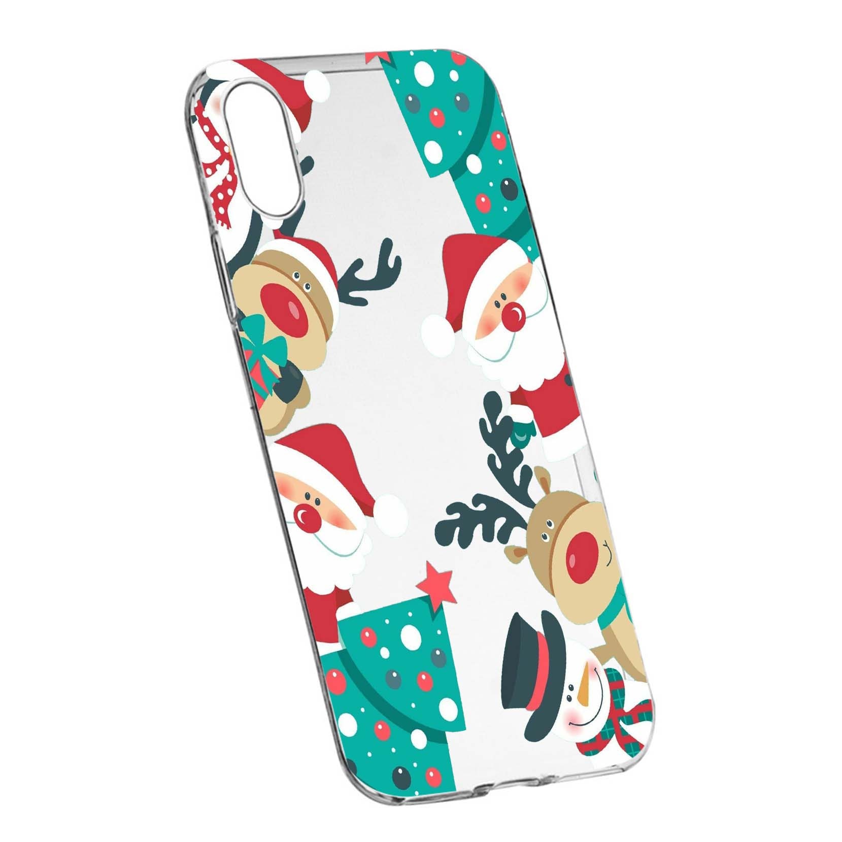 Husa de protectie Craciun, Christmas, pentru Apple iPhone XR, rezistenta la uzura, anti-alunecare, din silicon Premium, 338