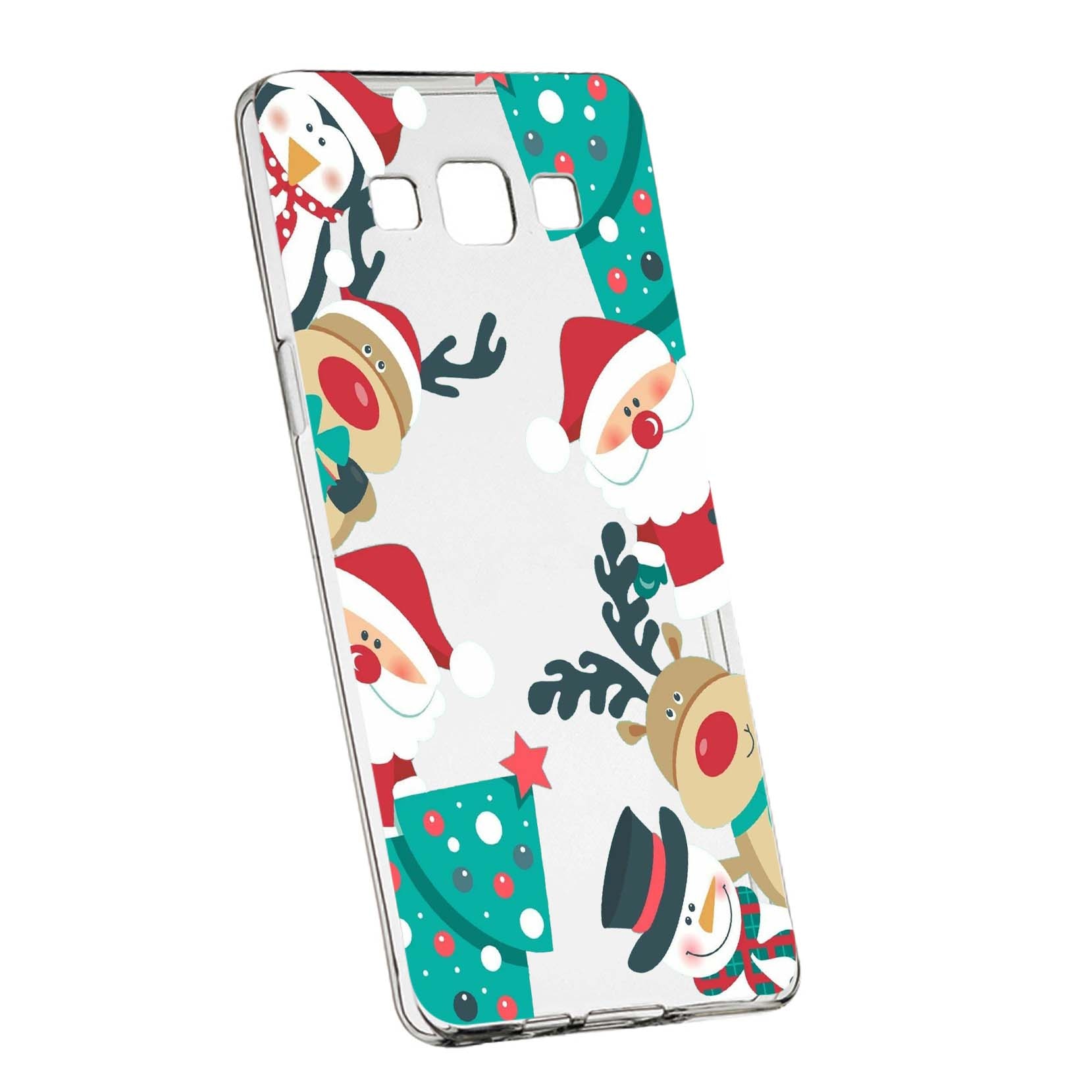 Husa de protectie Craciun, Christmas, pentru Samsung Galaxy J3 2016, rezistenta la uzura, anti-alunecare, din silicon Premium, 338