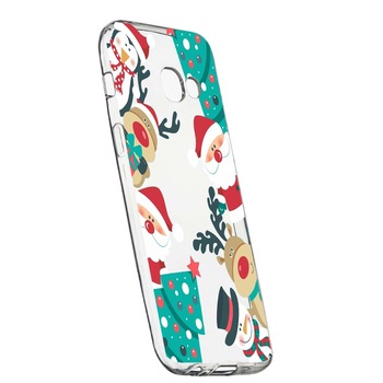 Husa de protectie Craciun, Christmas, pentru Samsung Galaxy J4 Plus 2018, rezistenta la uzura, anti-alunecare, din silicon Premium, 338 Husa de protectie Craciun, Christmas, pentru Samsung Galaxy J4 Plus 2018, rezistenta la uzura, anti-alunecare, din silicon Premium, 338