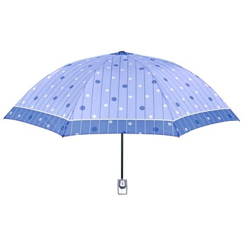 Umbrela pentru dama 26087 Time, Perletti, Albastru deschis Umbrela pentru dama 26087 Time, Perletti, Albastru deschis