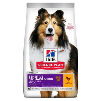 Hill's Science Plan Canine Adult Sensitive Stomach and Skin Chicken 14 kg Hill's Science Plan Canine Adult Sensitive Stomach and Skin Chicken 14 kg