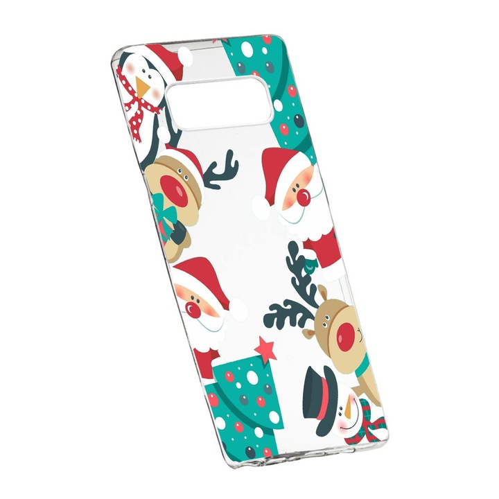 Коледен защитен калъф за Samsung Galaxy Note 9, износоустойчив, противоплъзгащ, премиум силикон, 338