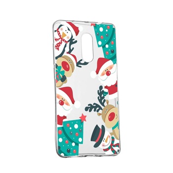Husa de protectie Craciun, Christmas, pentru Huawei Honor 6A, rezistenta la uzura, anti-alunecare, din silicon Premium, 338 Husa de protectie Craciun, Christmas, pentru Huawei Honor 6A, rezistenta la uzura, anti-alunecare, din silicon Premium, 338