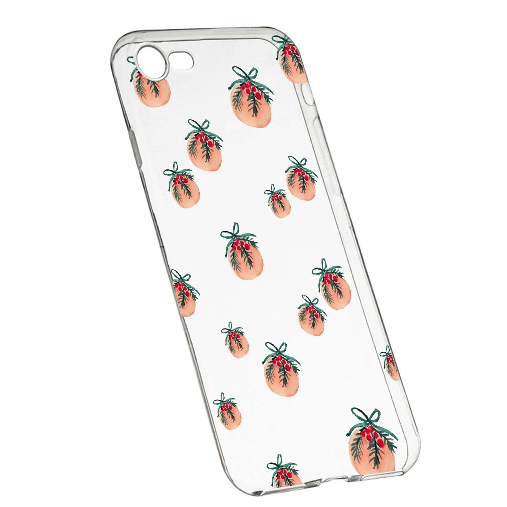 Husa de protectie Craciun, Christmas, pentru Apple iPhone 6/6S, rezistenta la uzura, anti-alunecare, din silicon Premium, 339