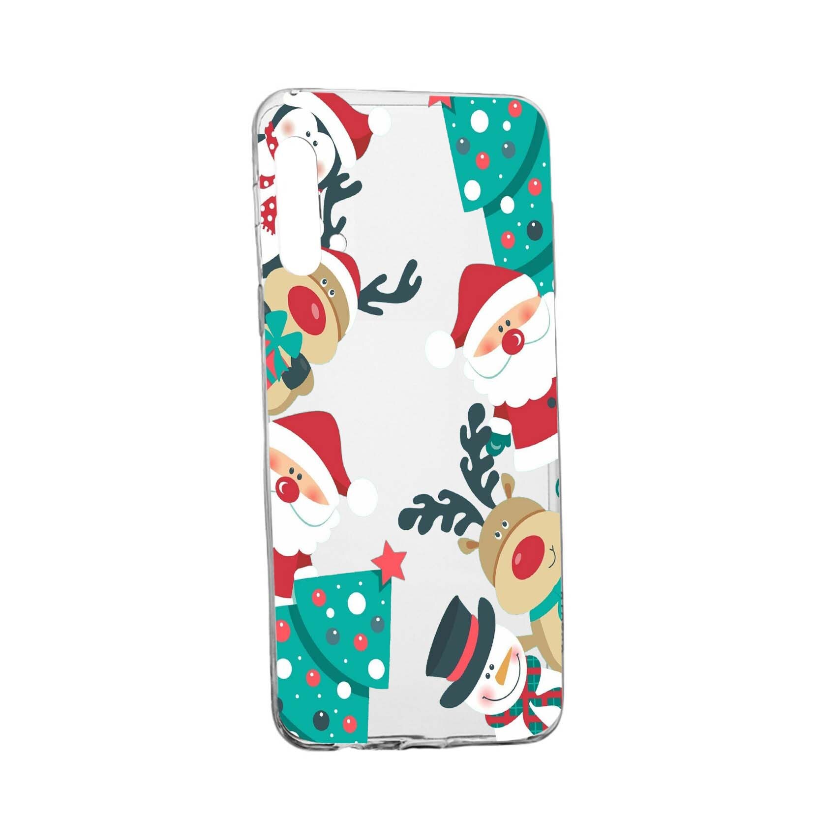 Husa de protectie Craciun, Christmas, pentru Huawei Honor 20 Pro, rezistenta la uzura, anti-alunecare, din silicon Premium, 338