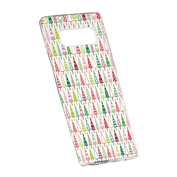 Husa de protectie Craciun, Christmas, pentru Samsung Galaxy Note 9, rezistenta la uzura, anti-alunecare, din silicon Premium, 340