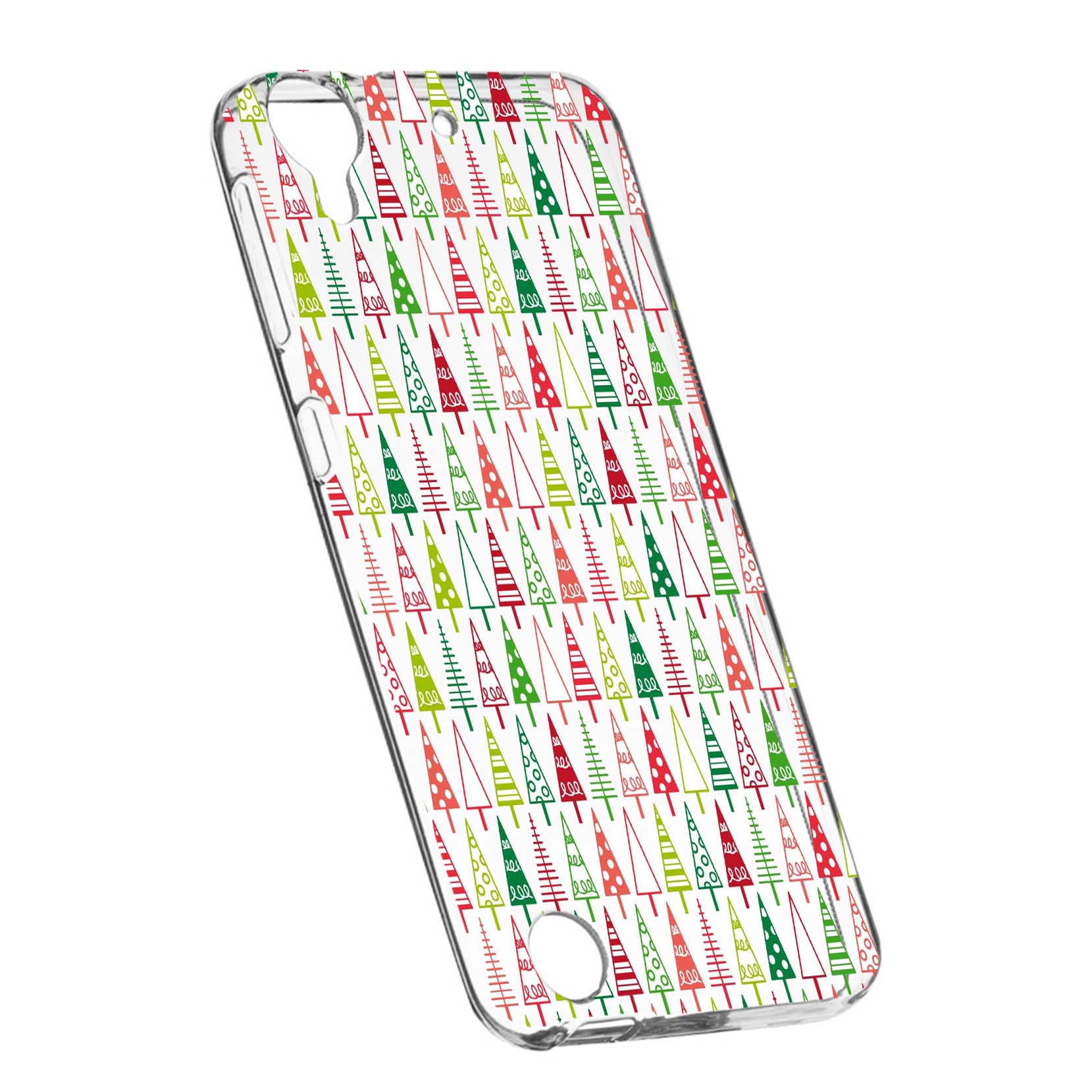 Husa de protectie Craciun, Christmas, pentru HTC Desire 825/10 Lifestyle, rezistenta la uzura, anti-alunecare, din silicon Premium, 340