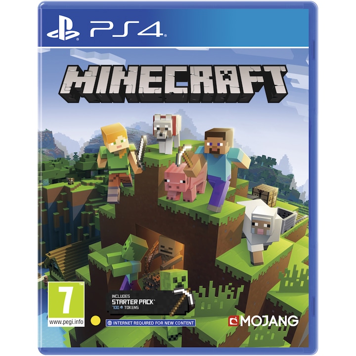 Игра Minecraft Bedrock Edition за PlayStation 4