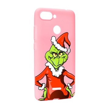 Husa de protectie Craciun, Christmas Grinch pentru Xiaomi Redmi 6, rezistenta la uzura, anti-alunecare, din silicon Premium, P322 Husa de protectie Craciun, Christmas Grinch pentru Xiaomi Redmi 6, rezistenta la uzura, anti-alunecare, din silicon Premium, P322