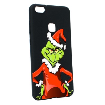 Husa de protectie Craciun, Christmas Grinch pentru Huawei P10 Lite, rezistenta la uzura, anti-alunecare, din silicon Premium, B322 Husa de protectie Craciun, Christmas Grinch pentru Huawei P10 Lite, rezistenta la uzura, anti-alunecare, din silicon Premium, B322