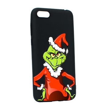 Husa de protectie Craciun, Christmas Grinch pentru Apple iPhone 6 / 6S, rezistenta la uzura, anti-alunecare, din silicon Premium, B322 Husa de protectie Craciun, Christmas Grinch pentru Apple iPhone 6 / 6S, rezistenta la uzura, anti-alunecare, din silicon Premium, B322