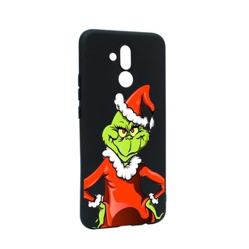 Husa de protectie Craciun, Christmas Grinch pentru Huawei Mate 20 Lite, rezistenta la uzura, anti-alunecare, din silicon Premium, B322 Husa de protectie Craciun, Christmas Grinch pentru Huawei Mate 20 Lite, rezistenta la uzura, anti-alunecare, din silicon Premium, B322