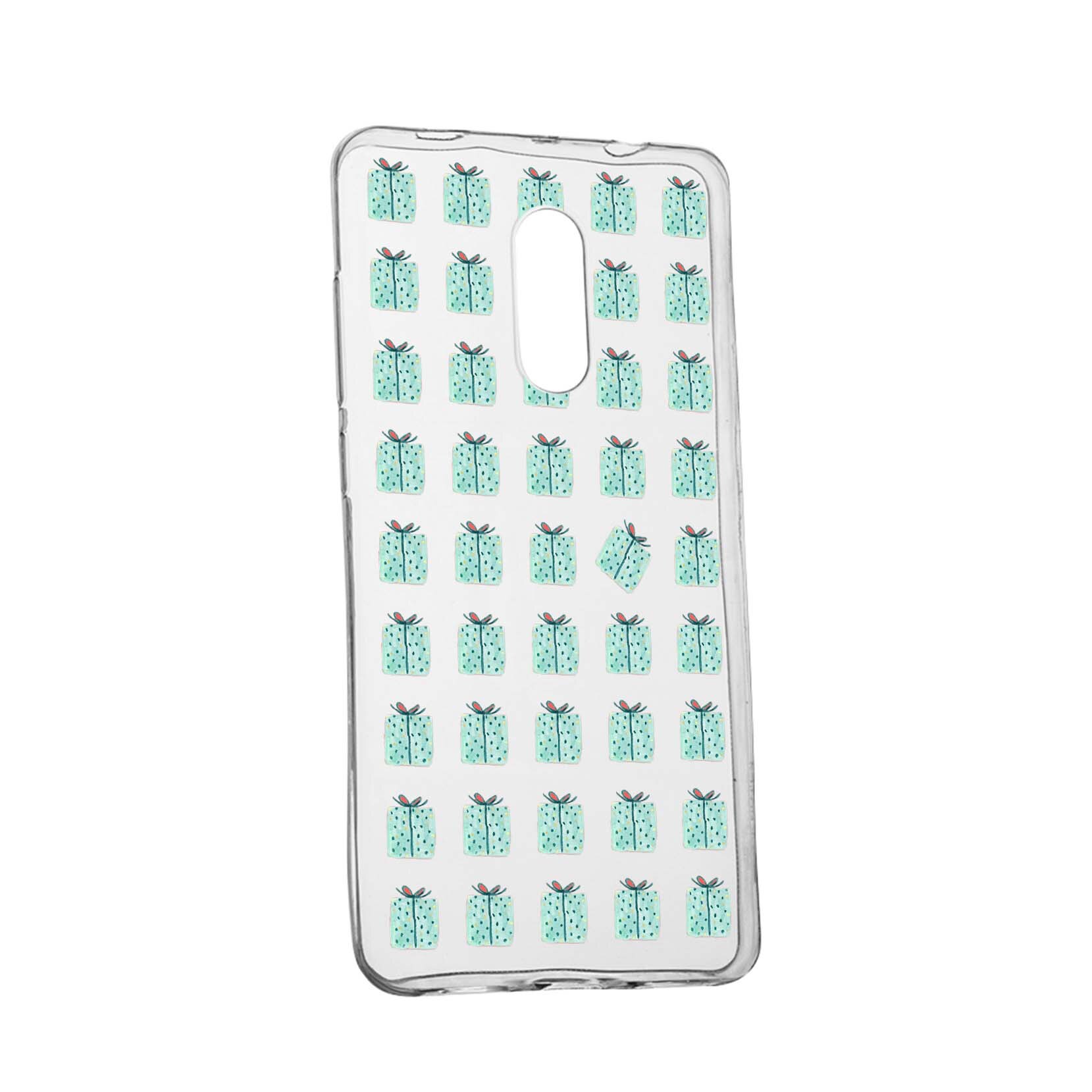 Husa de protectie Craciun, Christmas, box pentru Nokia 7.1 Plus, rezistenta la uzura, anti-alunecare, din silicon Premium, 342