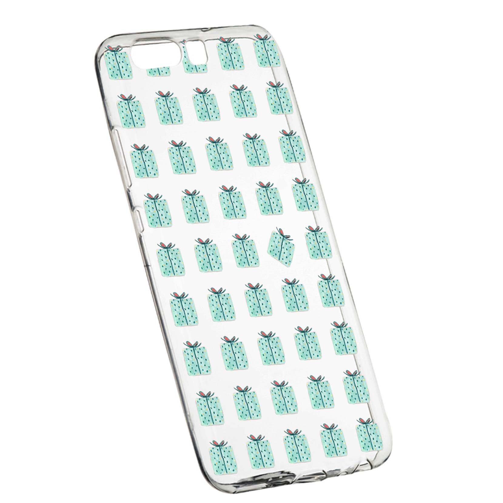 Husa de protectie Craciun, Christmas, box pentru Huawei Honor 9, rezistenta la uzura, anti-alunecare, din silicon Premium, 342