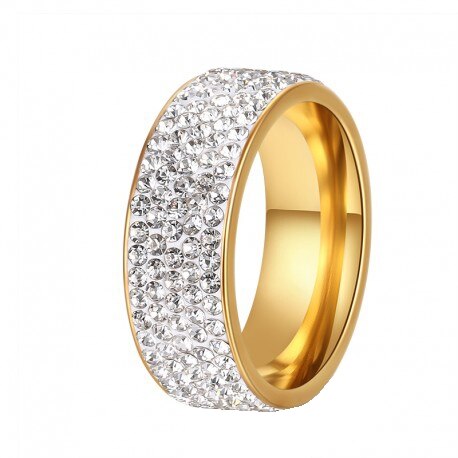 Inel dama M6 FabulousByViolet, inox - masura 8