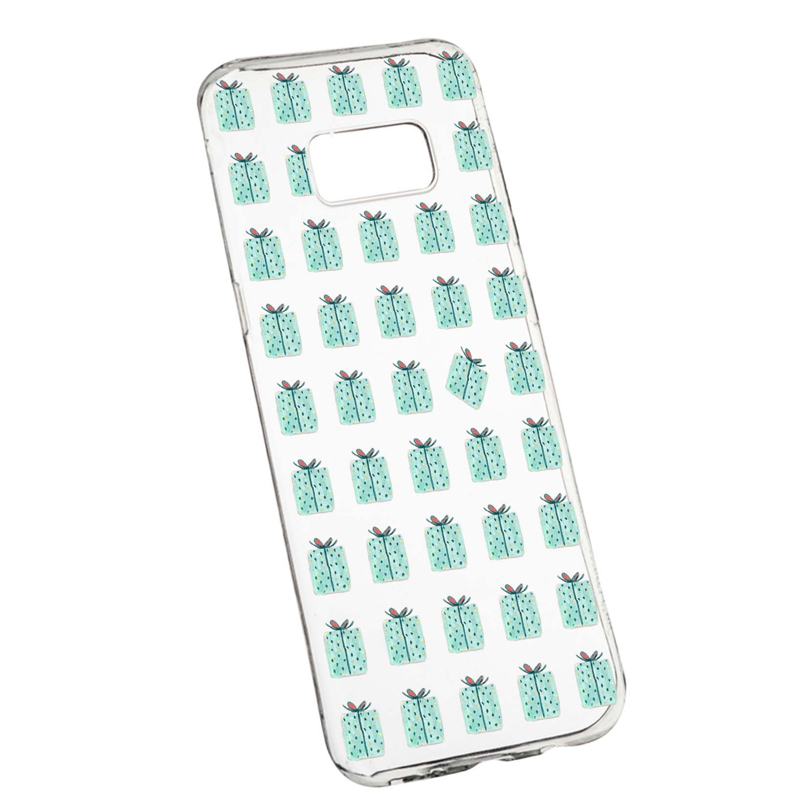 Husa de protectie Craciun, Christmas, box pentru Samsung Galaxy S8 Plus, rezistenta la uzura, anti-alunecare, din silicon Premium, 342