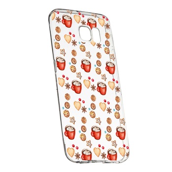 Husa de protectie Craciun, Christmas, coffee pentru HTC U Ultra, rezistenta la uzura, anti-alunecare, din silicon Premium, 343 Husa de protectie Craciun, Christmas, coffee pentru HTC U Ultra, rezistenta la uzura, anti-alunecare, din silicon Premium, 343