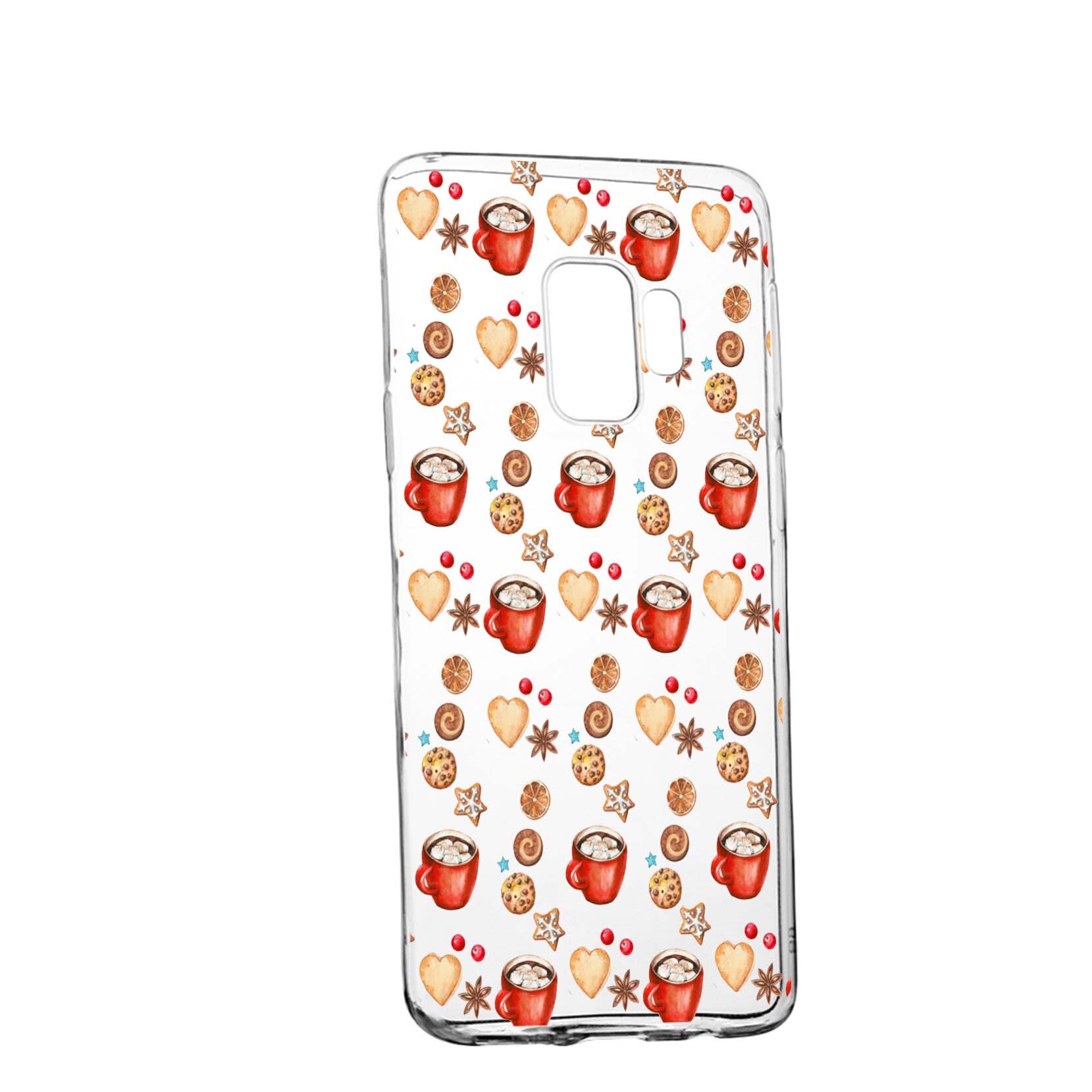 Husa de protectie Craciun, Christmas, coffee pentru LG G7/G7 ThinQ, rezistenta la uzura, anti-alunecare, din silicon Premium, 343