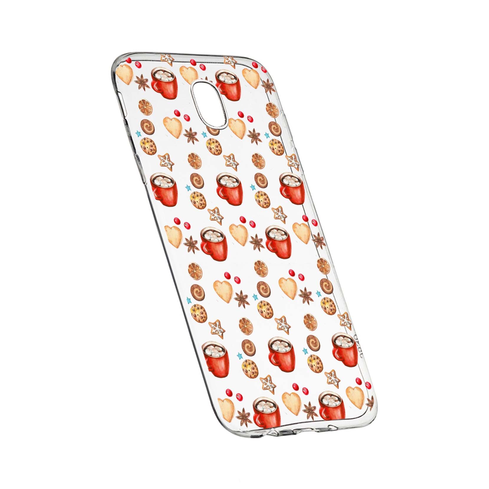 Husa de protectie Craciun, Christmas, coffee pentru HTC U Play, rezistenta la uzura, anti-alunecare, din silicon Premium, 343