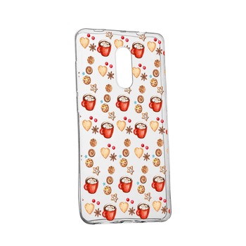 Husa de protectie Craciun, Christmas, coffee pentru Nokia 6 2018, rezistenta la uzura, anti-alunecare, din silicon Premium, 343 Husa de protectie Craciun, Christmas, coffee pentru Nokia 6 2018, rezistenta la uzura, anti-alunecare, din silicon Premium, 343