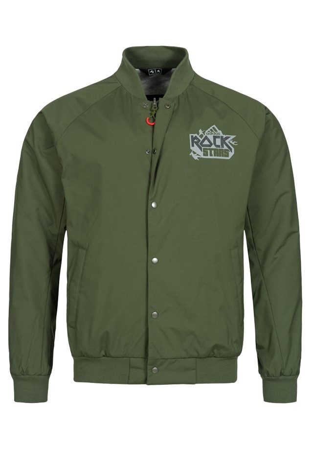 Geaca Adidas ED Rockstar, Verde, S EU