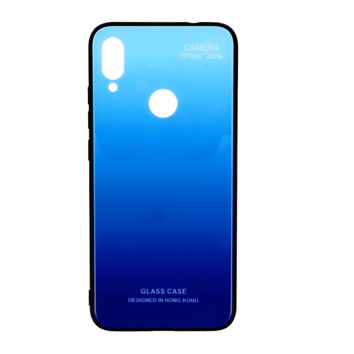 Калъф Xiaomi Redmi 8A Glass Gradient Blue