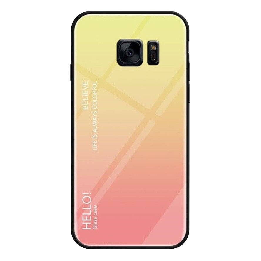 Husa Xiaomi Mi 9 Lite Glass Gradient Pink