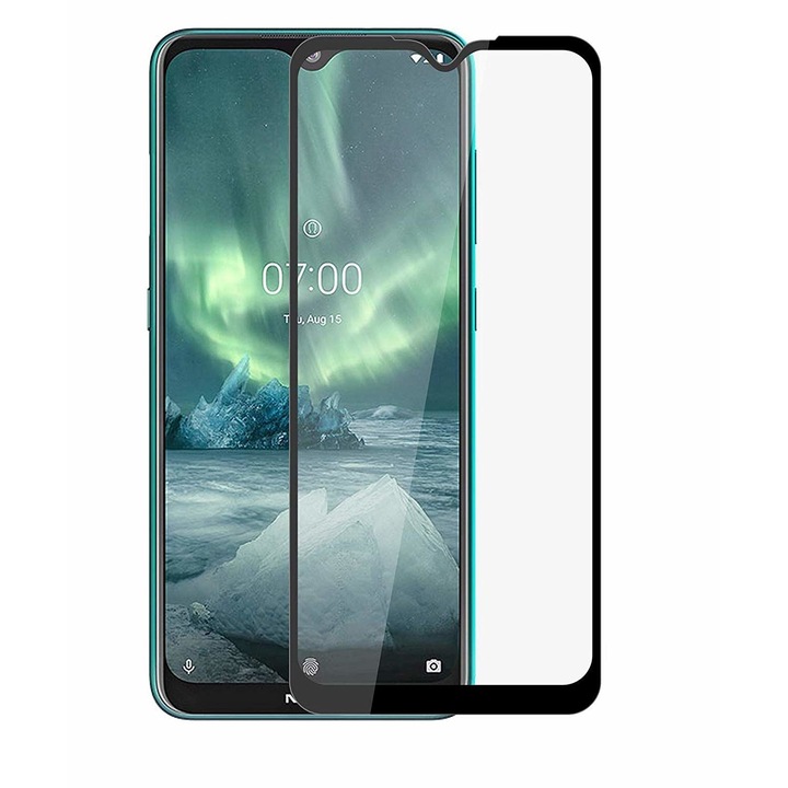 Smart Nokia 7.2 / 6.2 Full Face Kijelzővédő fólia, Edzett üveg