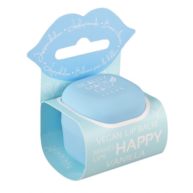 Balsam natural de buze cu vanilie si aloe vera, Beauty Made Easy, 6.8g